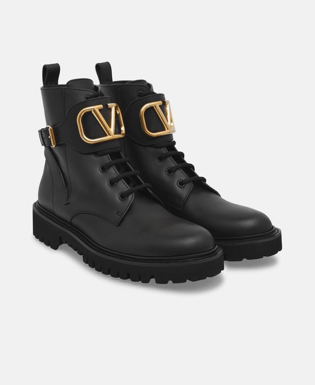 Valentino Garavani Combat Lace-up ankle boot