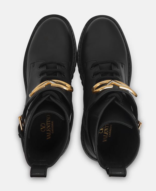 Valentino Garavani Combat Lace-up ankle boot