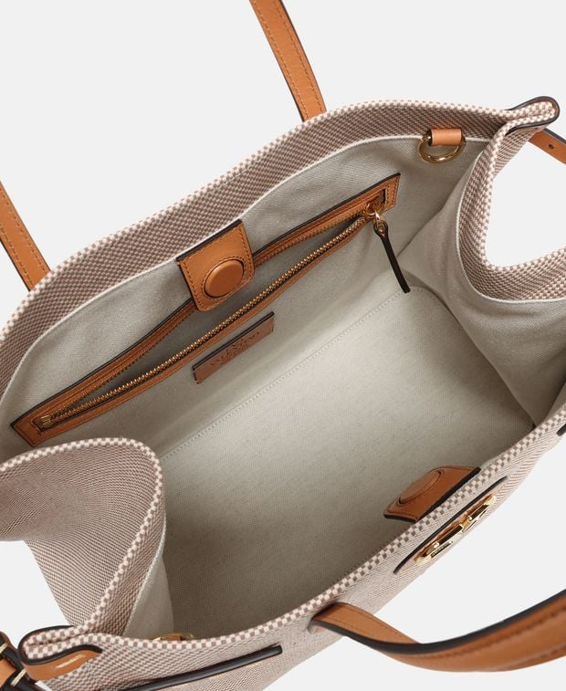 Valentino Garavani Antibes Tote Bag Beige