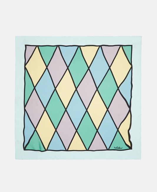 Valentino Garavani Silk square scarf Black