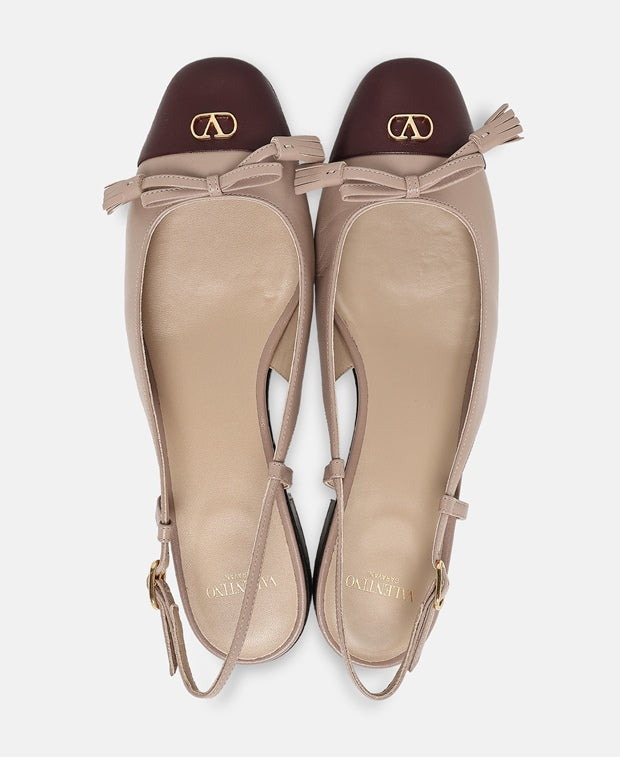 Valentino Garavani Slingback ballerina Rose