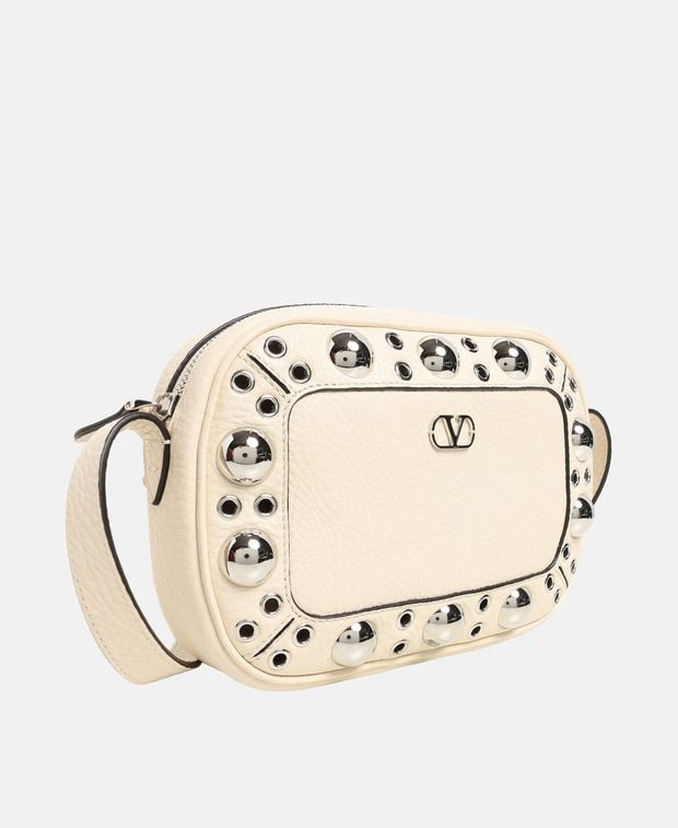 Valentino Garavani NellcÃÂ´te Leather cross body bag White