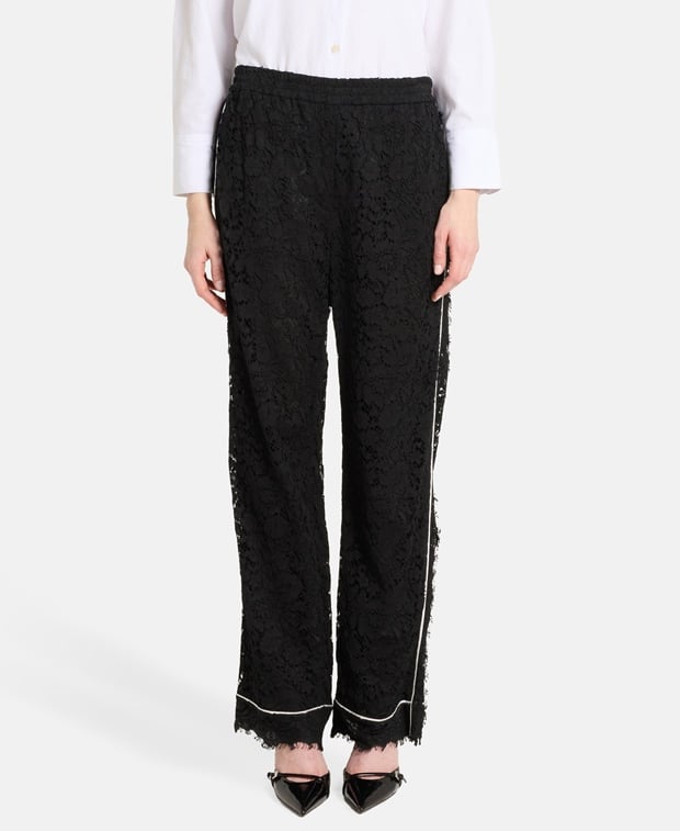 Dolce & Gabbana Silk-blend trousers