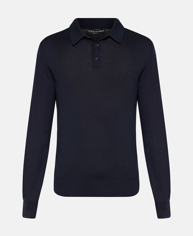 Dolce & Gabbana Cashmere polo shirt