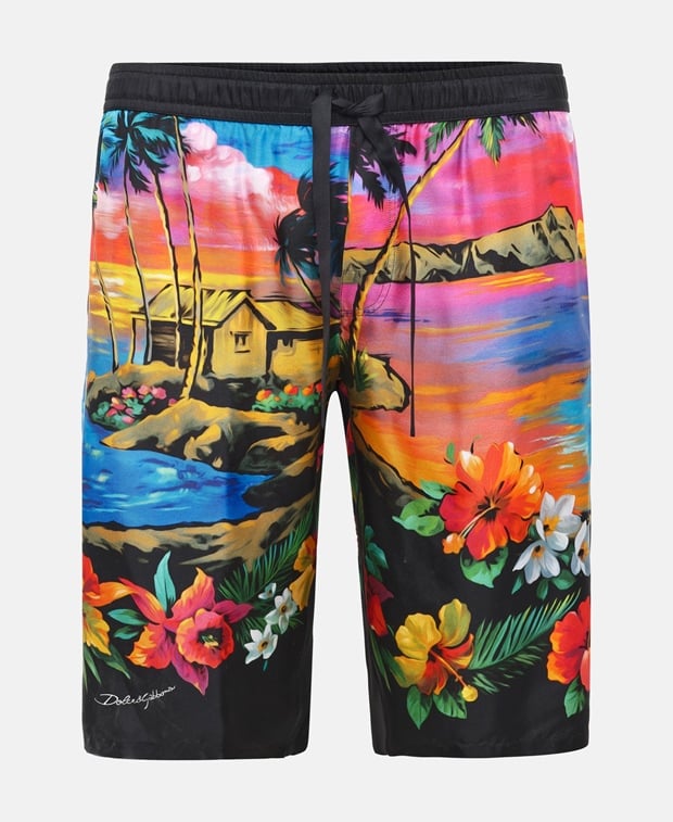 Dolce & Gabbana Silk shorts