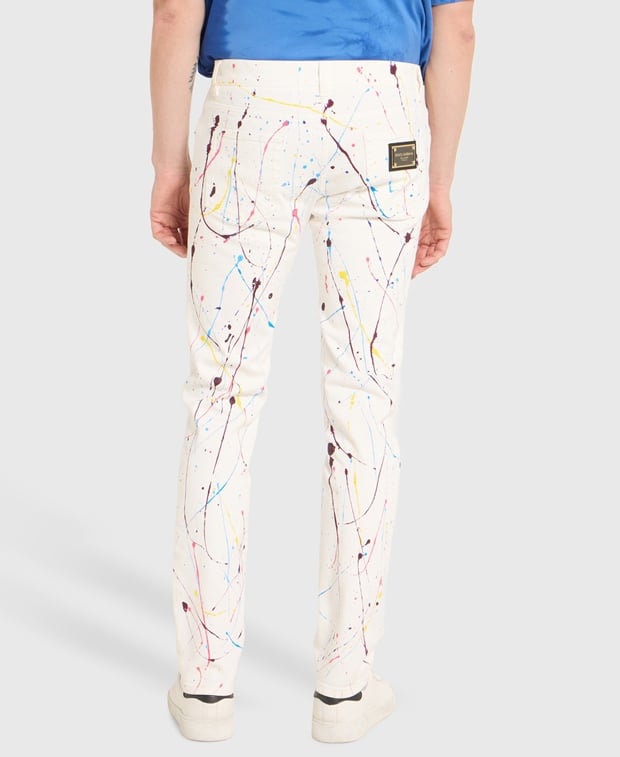 Dolce & Gabbana Skinny Fit jeans White