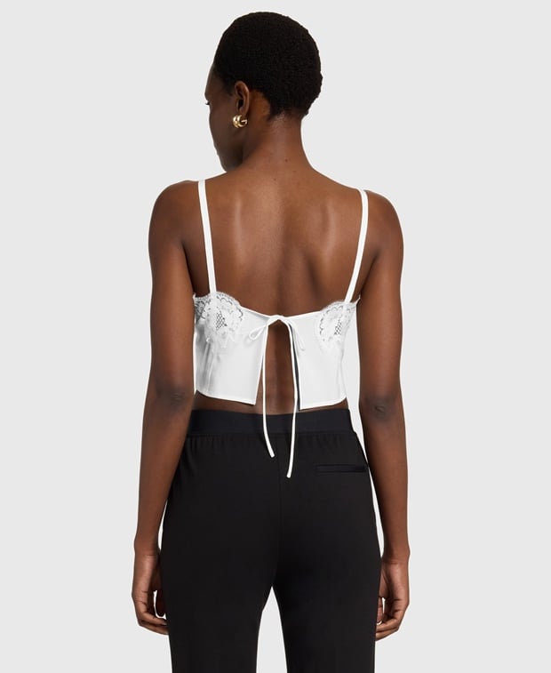 Dolce & Gabbana Silk-blend top