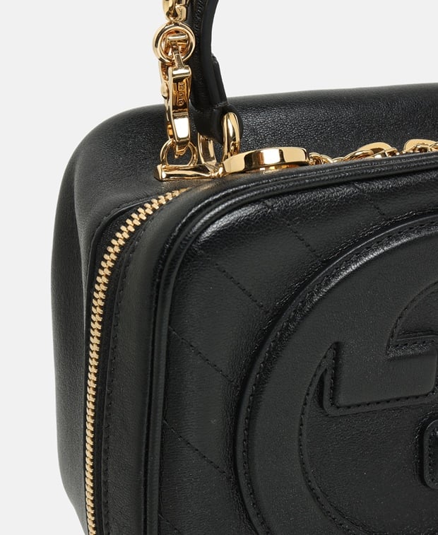 Gucci Blondie Leather handbag Black