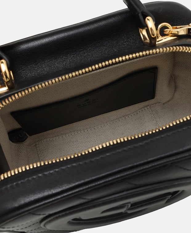 Gucci Blondie Leather handbag Black