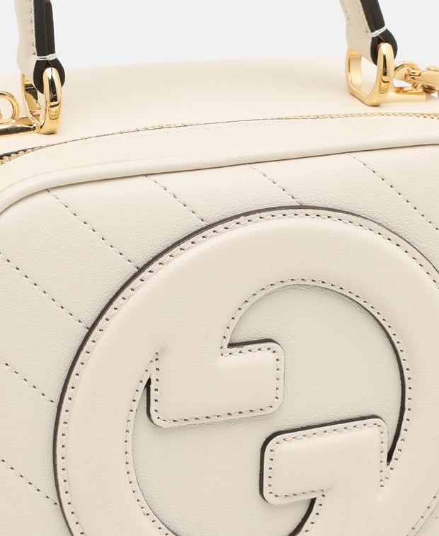 Gucci Blondie Leather handbag White