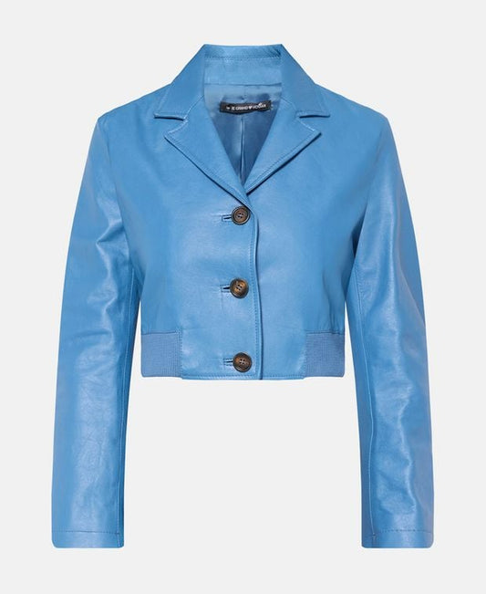 Hogan Lamb's leather leather jacket