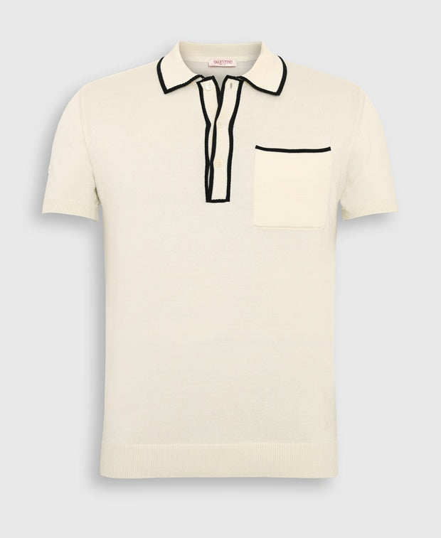 Valentino Garavani Knitted polo shirt