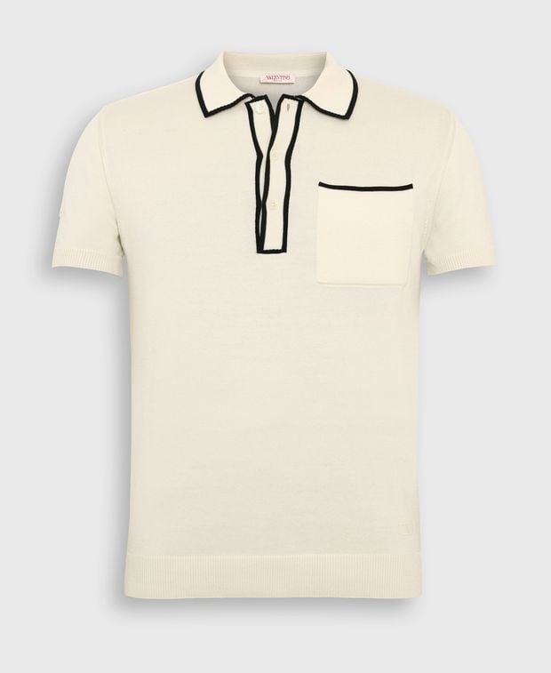 Valentino Garavani Knitted polo shirt