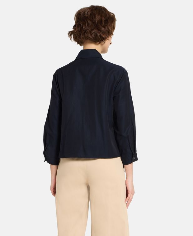 Joseph Silk-blend blouse