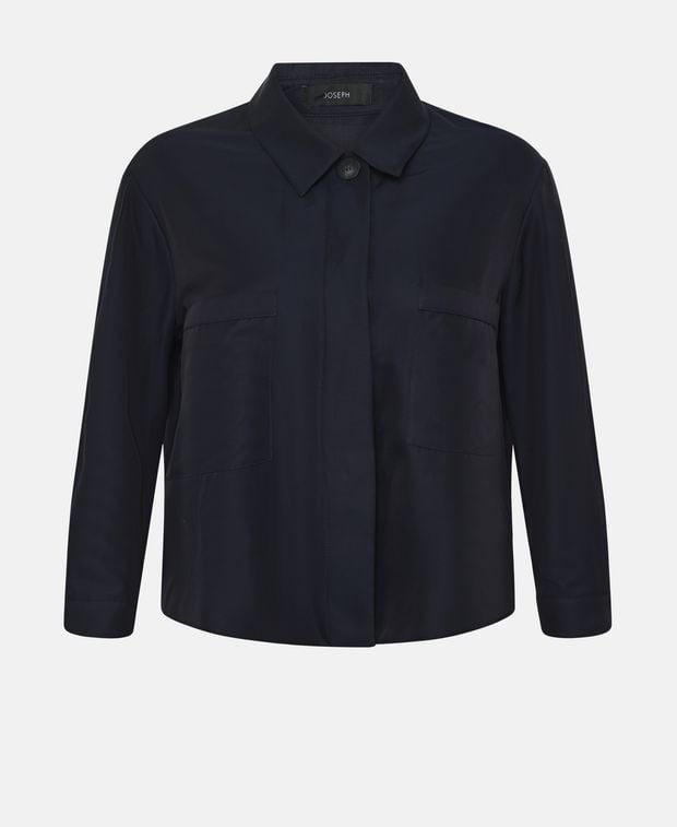 Joseph Silk-blend blouse