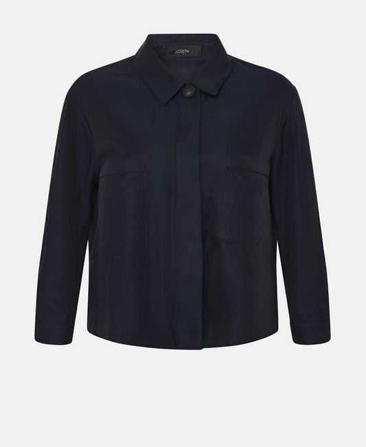 Joseph Silk-blend blouse