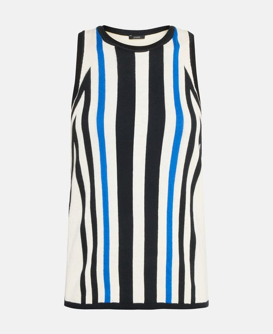 Joseph Sleeveless Silk Shirt Blouse