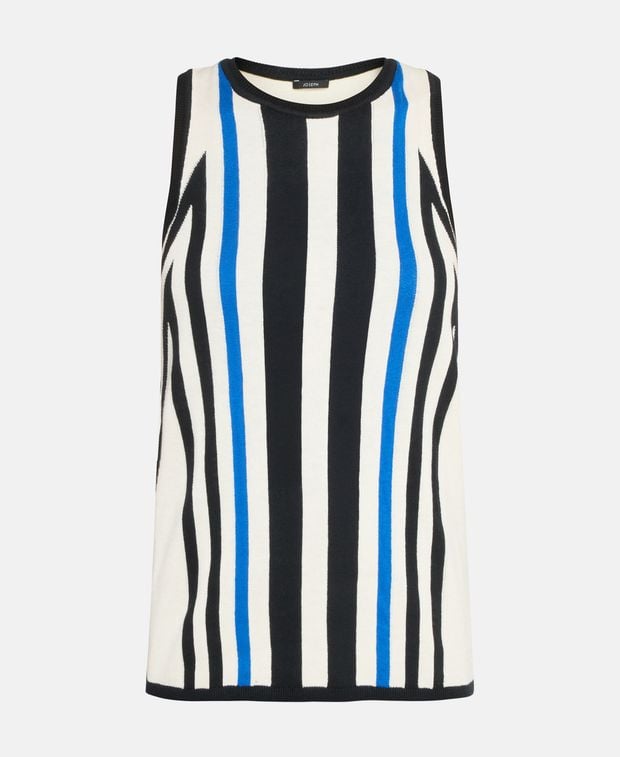 Joseph Sleeveless Silk Shirt Blouse Cretto
