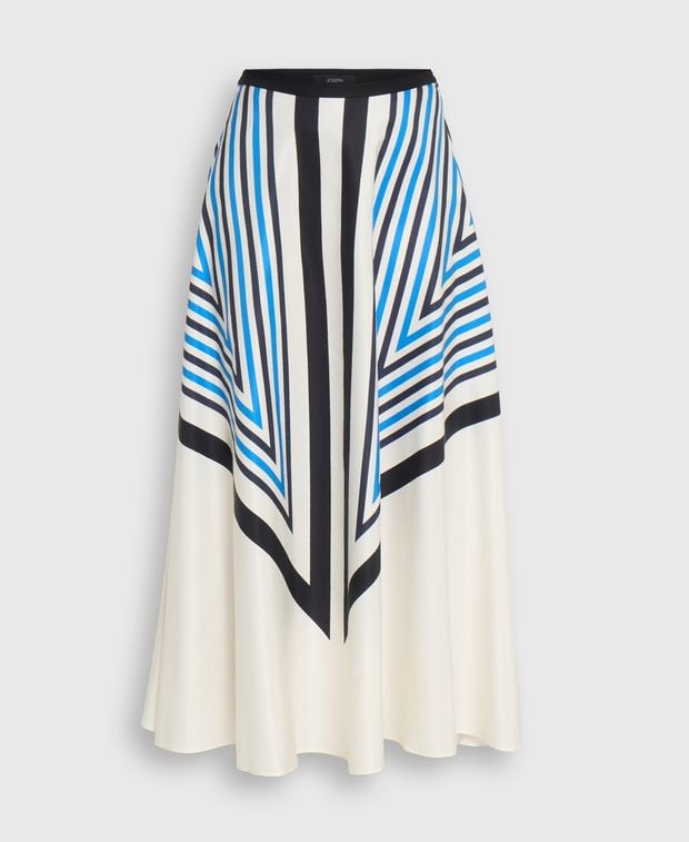 Joseph Silk-blend skirt