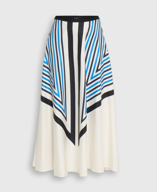 Joseph Silk-blend skirt