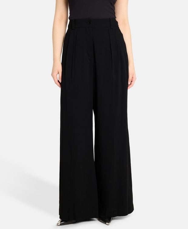 Joseph Wool-blend trousers Forest