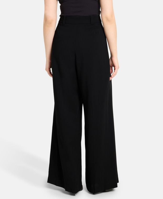 Joseph Wool-blend trousers Forest