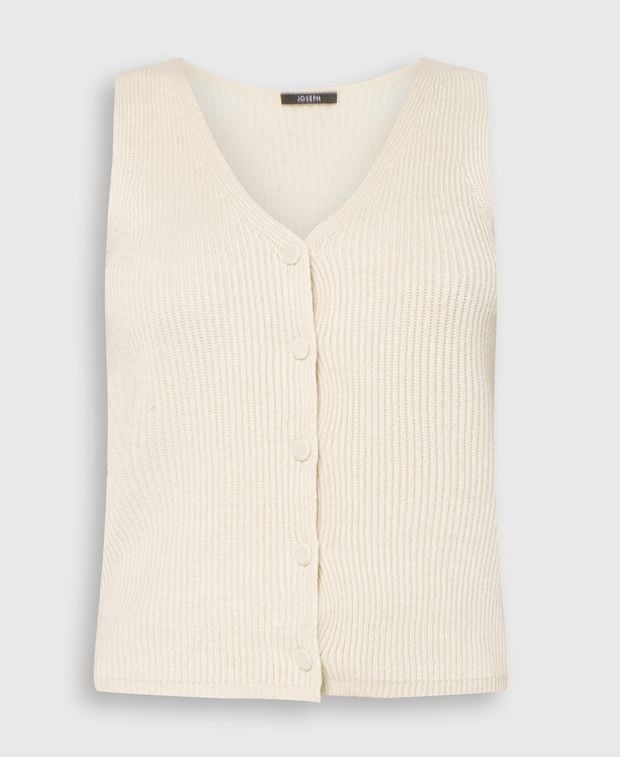Joseph Linen-blend waistcoat Vendi1692