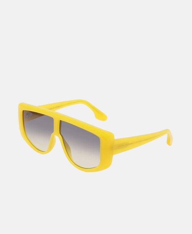 Victoria Beckham Sunglasses Neon Yellow