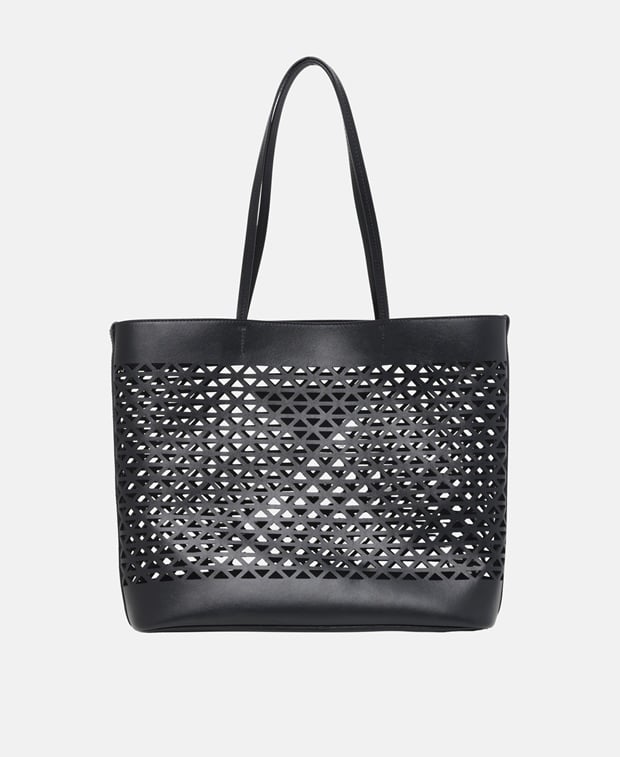 Prada Leather shopper Black
