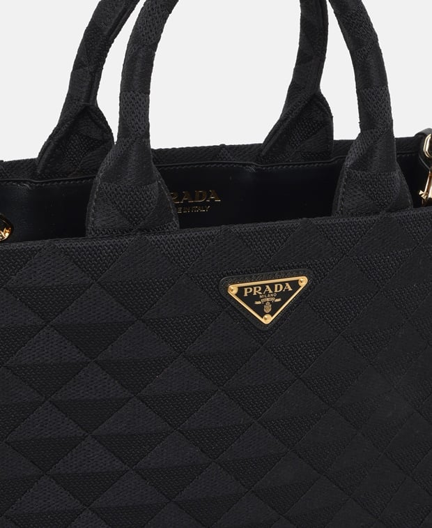 Prada Borsa A Mano Handbag Black
