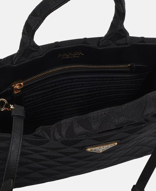 Prada Borsa A Mano Handbag Black