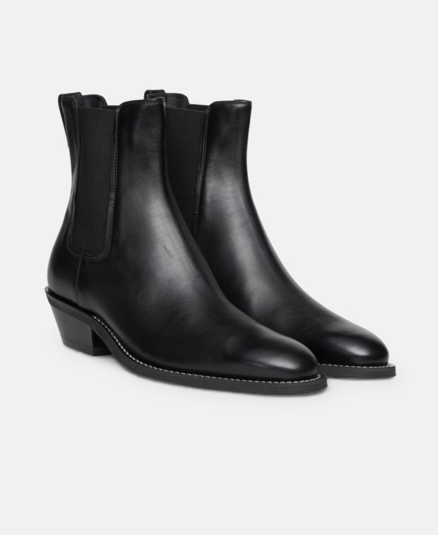 Tod's Texano Chelsea boots Caviar Black