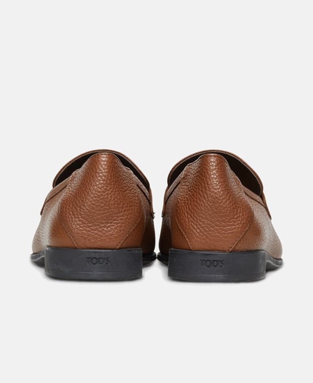 Tod's Penny Tess Loafers Dark Brown