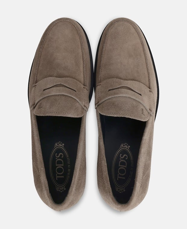 Tod's Palude Loafers Dark Green