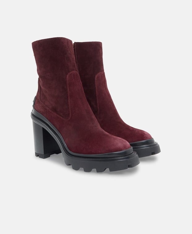 Tod's Ankle boots Red