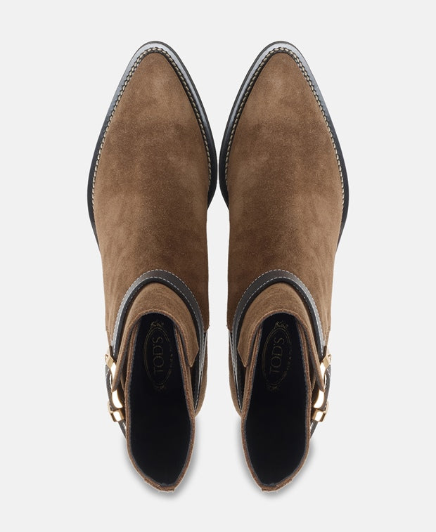 Tod's Ankle boots Marrone