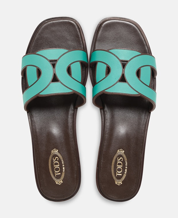 Tod's Slides Light Blue