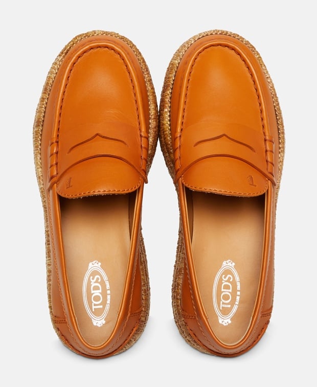 Tod's Platform espadrilles Zeppa Rafia