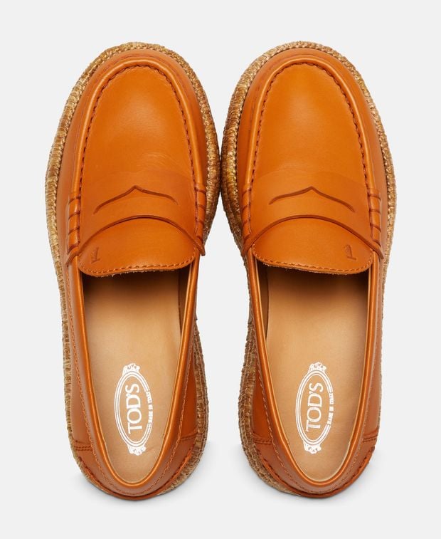 Tod's Platform espadrilles Zeppa Rafia