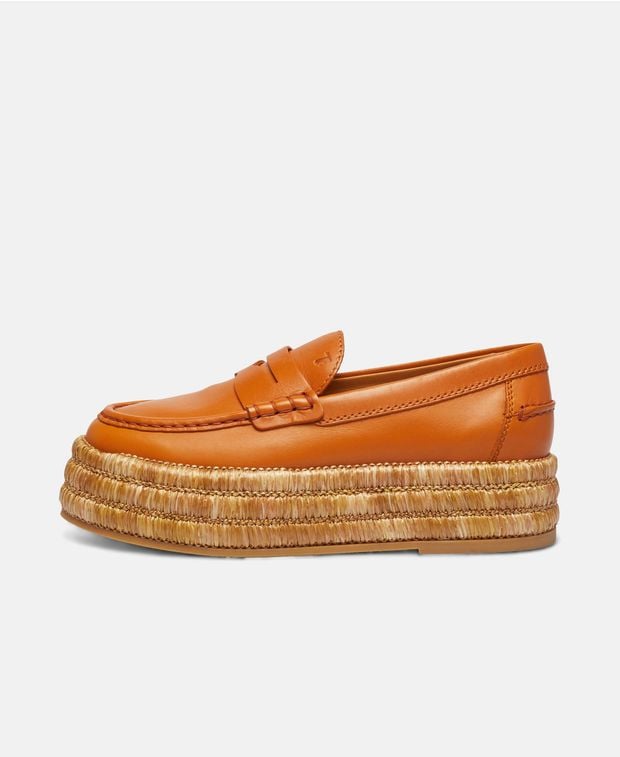 Tod's Platform espadrilles Zeppa Rafia