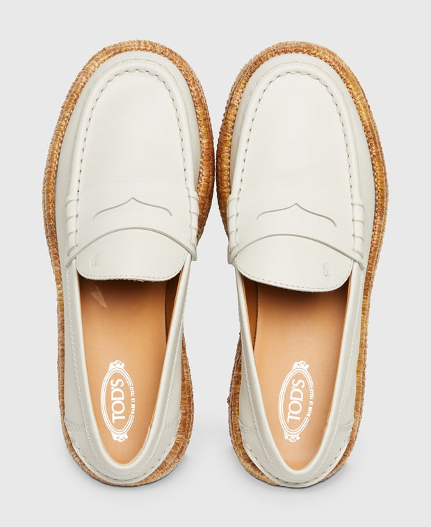 Tod's Platform espadrilles Zeppa Rafia