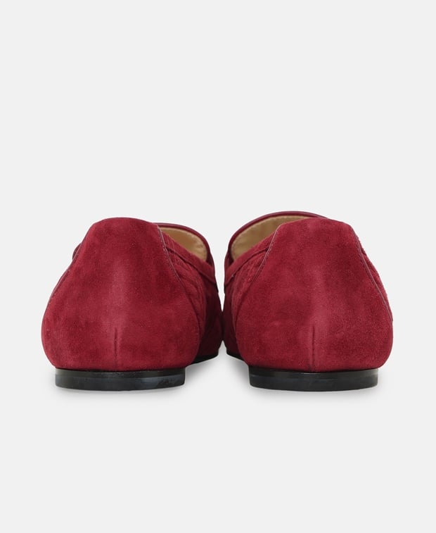 Tod's D8W Moccasins Red