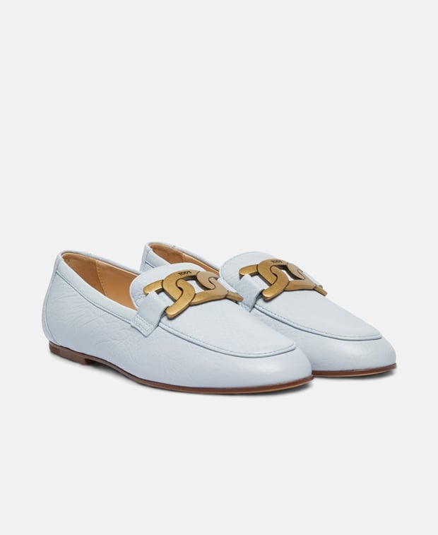 Tod's Kate Loafers Light Blue