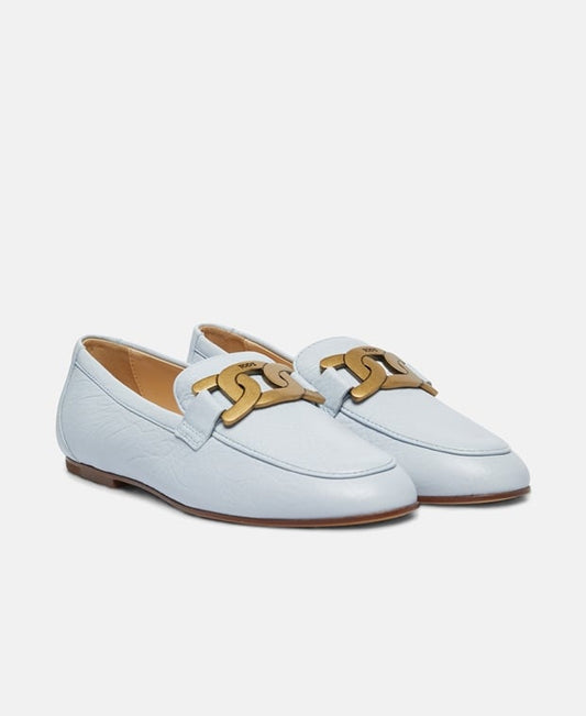 Tod's Kate Loafers Light Blue
