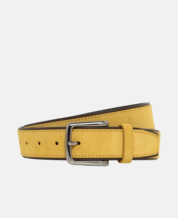 Tod's Leather belt Camel