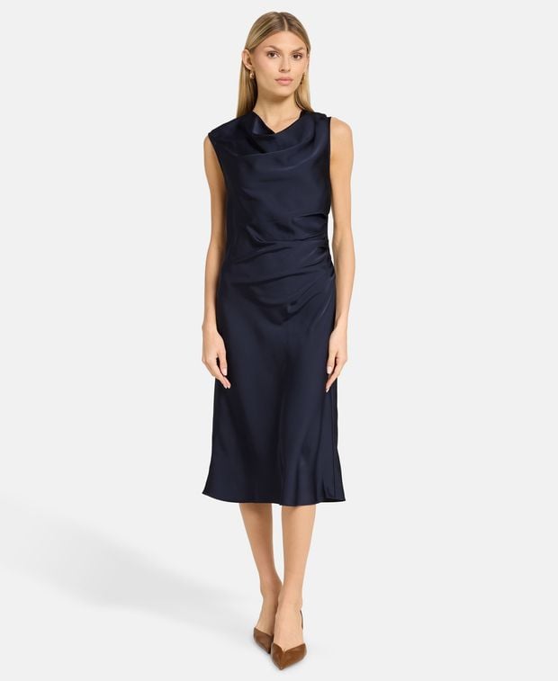 Hervé Léger Paris Satin dress Millie