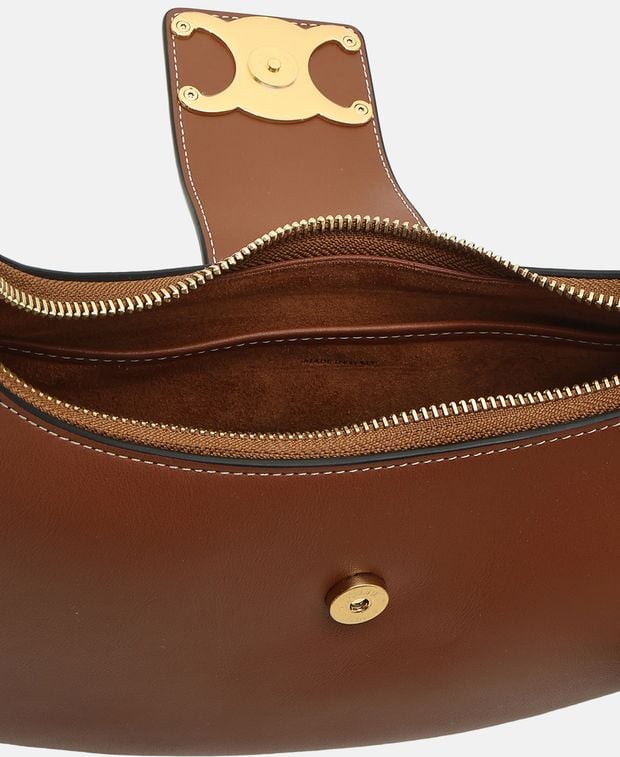 Celine Leather shoulder bag Ava