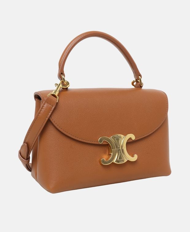 Celine Teen Nino Leather cross body bag Terracotta