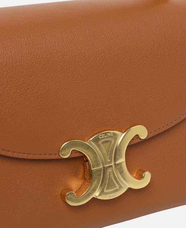 Celine Teen Nino Leather cross body bag Terracotta