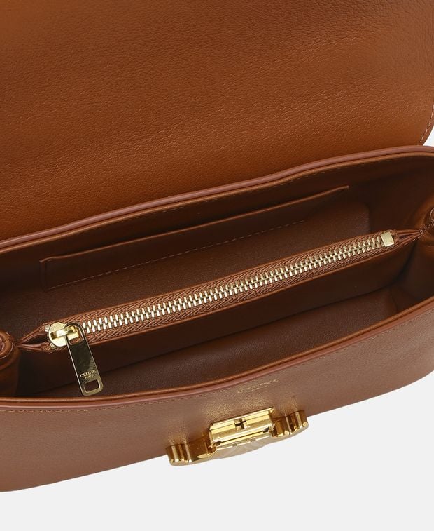 Celine Teen Nino Leather cross body bag Terracotta